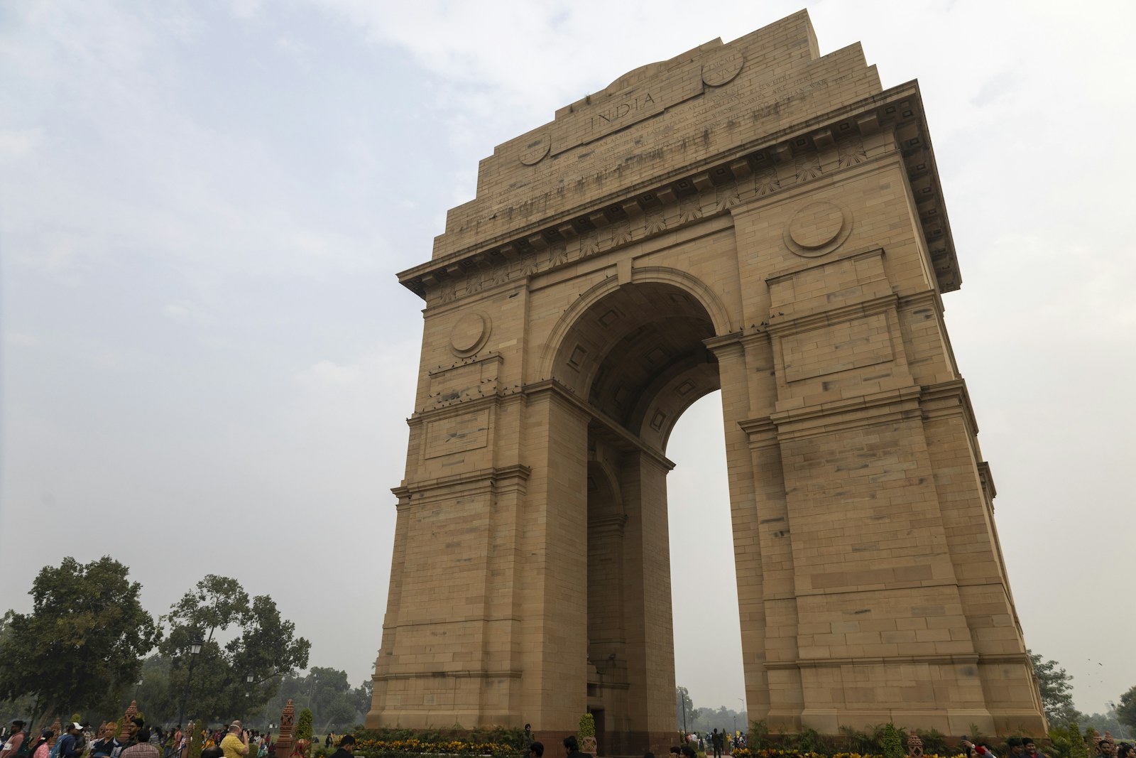 India Gate in New Delhi, photographed in soft daylight